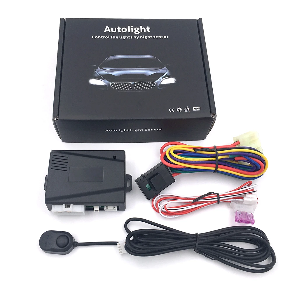 1Set 12V Universal Car Automatic Headlight Sensor Control Switch Modification Headlight Control System
1Set 12V Universal Car Automatic Headlight Sensor Control Switch Modification Headlight Control System