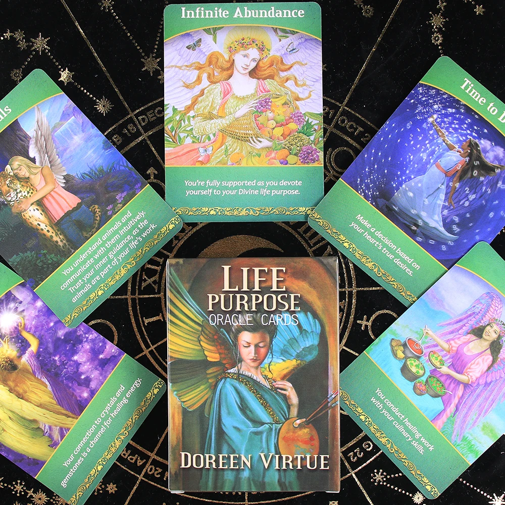 High Quality Life Purpose Tarot Cards Full English For Guidance Divination Fate Tarot Deck Board Games For Friends Party44Pcs
High Quality Life Purpose Tarot Cards Full English For Guidance Divination Fate Tarot Deck Board Games For Friends Party44Pcs