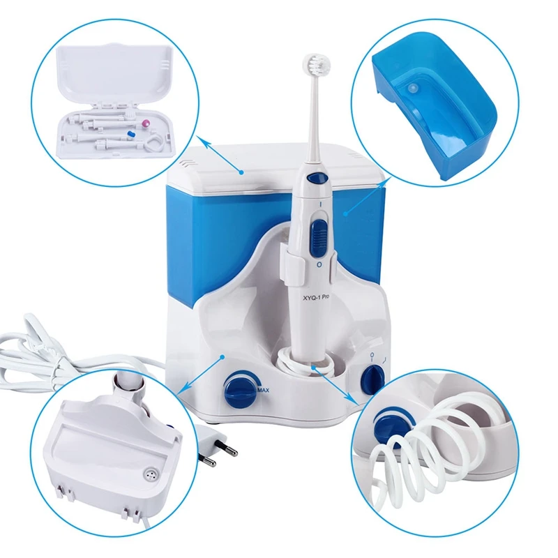 Oral Irrigator Water Flosser Orthodontic Strong Pulse Oral Remove Calculus Caries Water Flosser EU Plug
Oral Irrigator Water Flosser Orthodontic Strong Pulse Oral Remove Calculus Caries Water Flosser EU Plug
