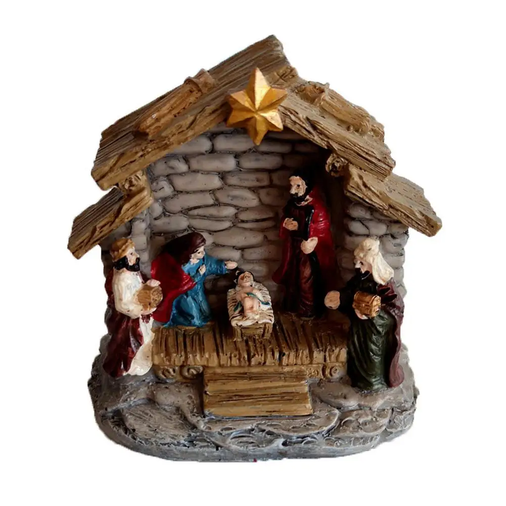 Nativity Scenes For Christmas Indoor Jesus Statues Nativity Set Christ Birth Backdrop Jesus Nativity With Gold Hexagram Resi
Nativity Scenes For Christmas Indoor Jesus Statues Nativity Set Christ Birth Backdrop Jesus Nativity With Gold Hexagram Resi