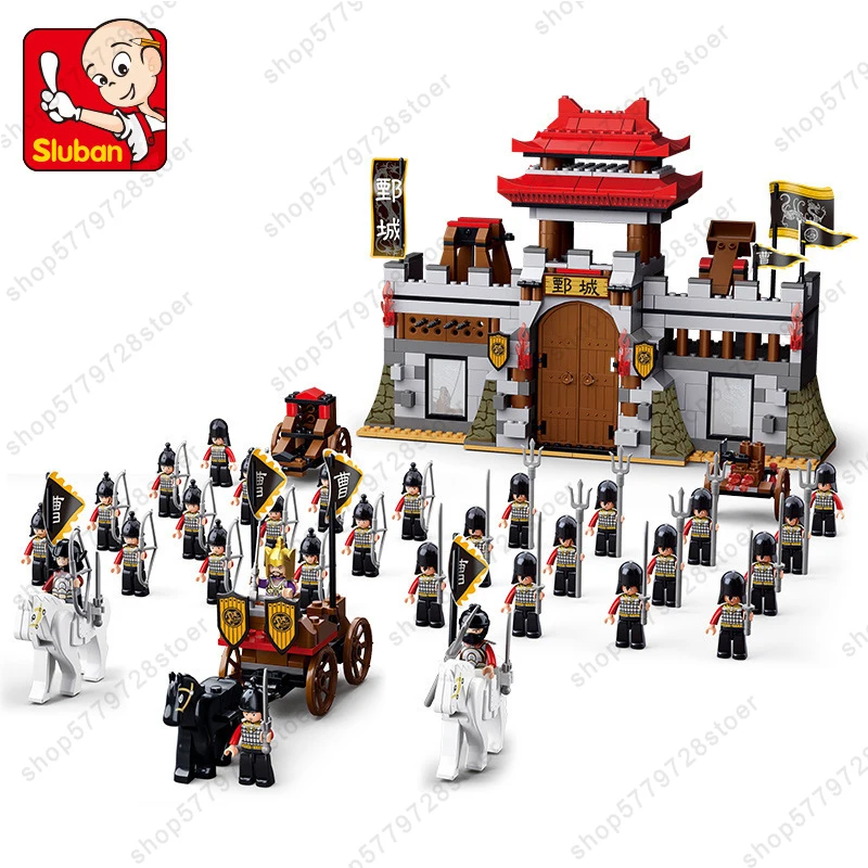 SLuban DIY Chinese Style Military Building Block Educational Toy Children's Assembled Warrior Minifigure Boy Toys Gifts For Kids
SLuban DIY Chinese Style Military Building Block Educational Toy Children's Assembled Warrior Minifigure Boy Toys Gifts For Kids
