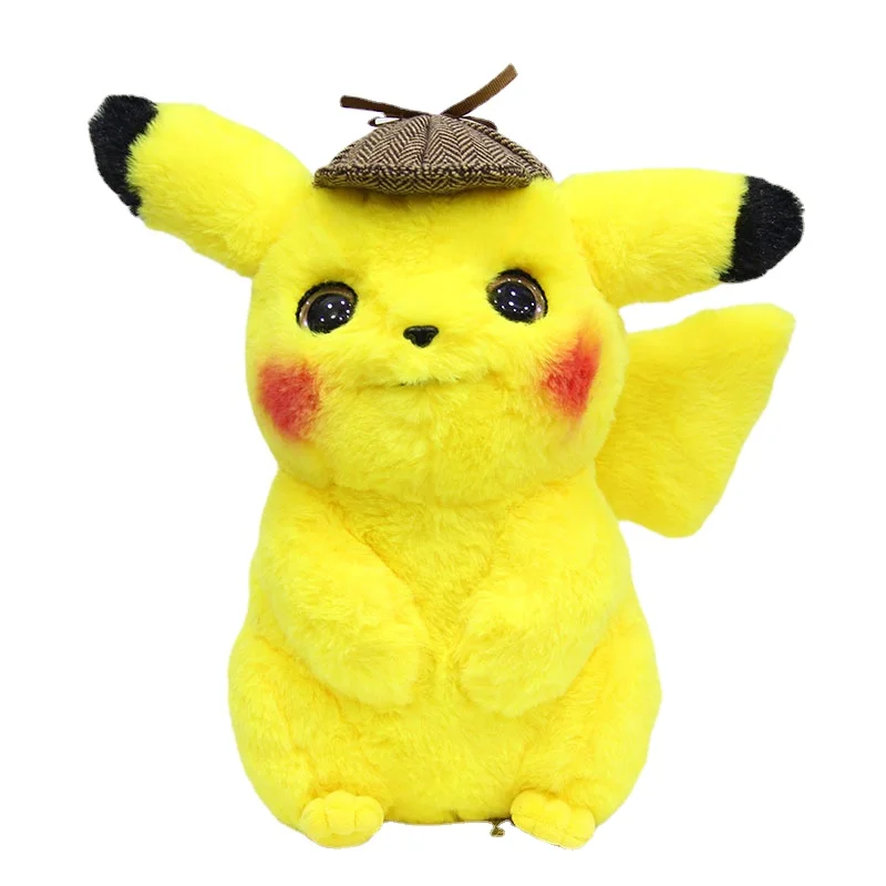 28cm Pokemon Movie Detective Pikachu Plush Stuffed Dolls Pokemon Pikachu Plushie Dolls Toy Kids Gifts TFA1887
28cm Pokemon Movie Detective Pikachu Plush Stuffed Dolls Pokemon Pikachu Plushie Dolls Toy Kids Gifts TFA1887
