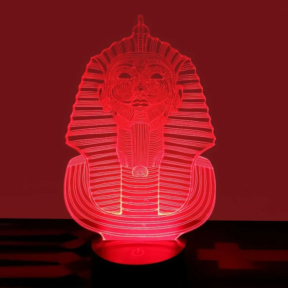 3D Египетский Сфинкс, Фараон, ночник, 7 цветов, иллюзия, светильник с сенсорным выключателем, USB, Настольная светодиодная лампа, подарок на ден...
3D Египетский Сфинкс, Фараон, ночник, 7 цветов, иллюзия, светильник с сенсорным выключателем, USB, Настольная светодиодная лампа, подарок на ден...