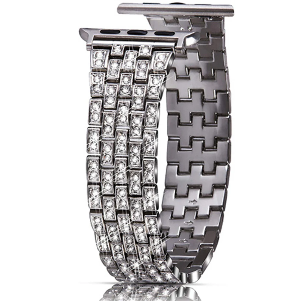 Full Diamond Watch Strap For Apple Watch 45mm 40mm 44mm 38mm 42mm 41mm Iwatch Se 7/ 6 / 5 / 4 / 3 / 2 Bracelet Stainless Band
Full Diamond Watch Strap For Apple Watch 45mm 40mm 44mm 38mm 42mm 41mm Iwatch Se 7/ 6 / 5 / 4 / 3 / 2 Bracelet Stainless Band