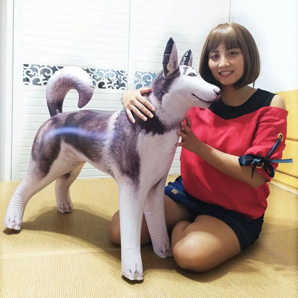 Husky Lifelike Garden Decor Home Balloon Dolls Pool Decoration Kids Toy Inflatable Husky Blow Up Dog
Husky Lifelike Garden Decor Home Balloon Dolls Pool Decoration Kids Toy Inflatable Husky Blow Up Dog