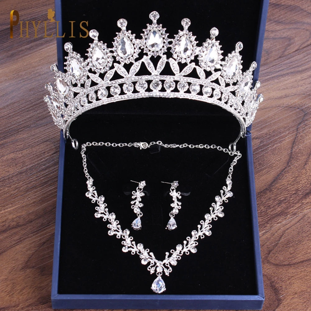 A111 Silver Rhinestone Women Crowns And Tiaras Bride Headwear Wedding Dubai Jewelry Set Hair Accessories Bridal Headband
A111 Silver Rhinestone Women Crowns And Tiaras Bride Headwear Wedding Dubai Jewelry Set Hair Accessories Bridal Headband