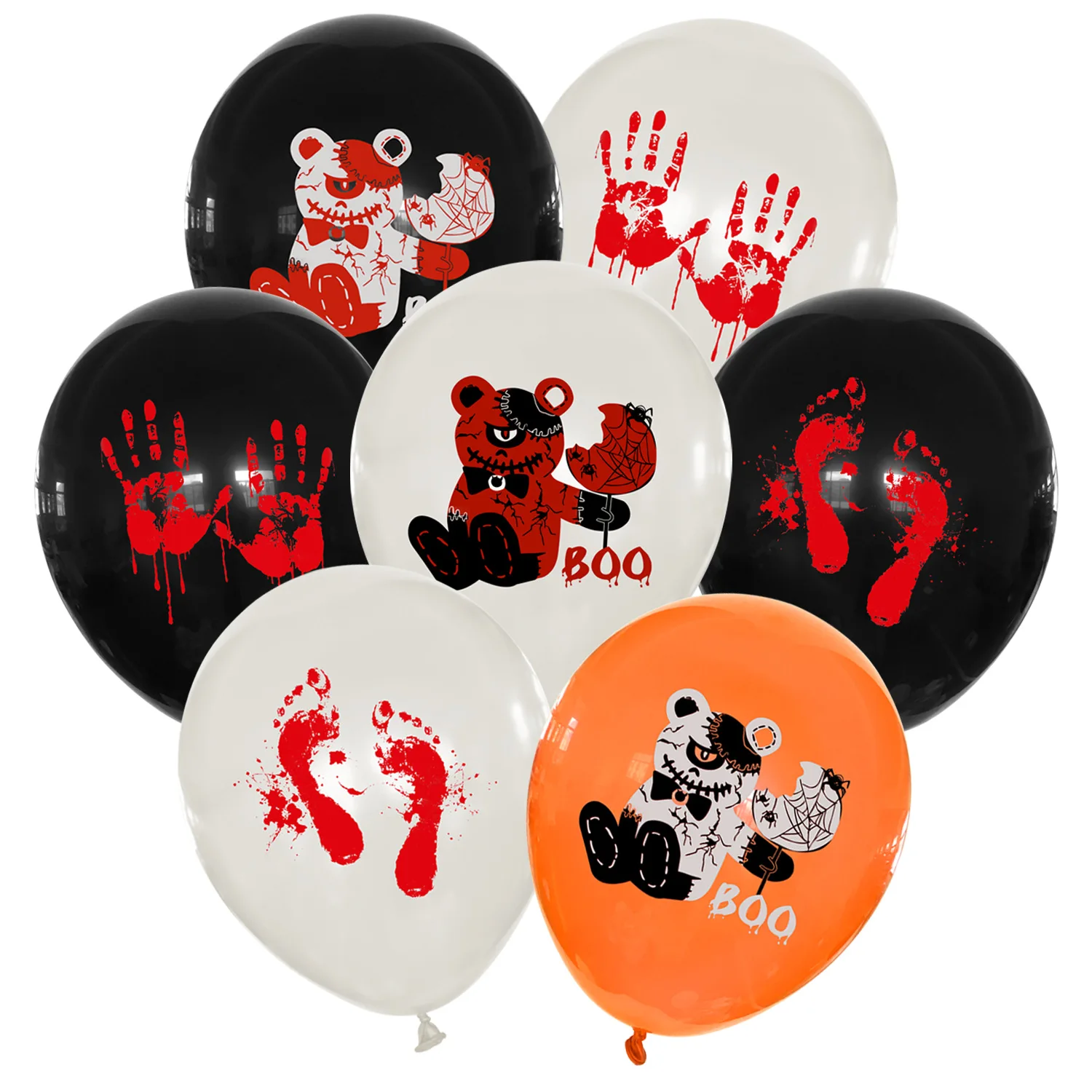 Happy Halloween Foil Latex Balloons Set Pumpkin Ghost Bat Zombie Halloween Party Decoration Supplies Favor Gifts for Kids 44pcs
Happy Halloween Foil Latex Balloons Set Pumpkin Ghost Bat Zombie Halloween Party Decoration Supplies Favor Gifts for Kids 44pcs
