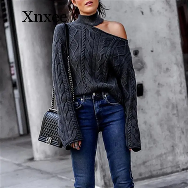 Женская обувь с открытыми плечами водолазки, свитера, пуловеры, вязаные витой свитера женские 2020 осень-зима пуловер для женщин
Женская обувь с открытыми плечами водолазки, свитера, пуловеры, вязаные витой свитера женские 2020 осень-зима пуловер для женщин