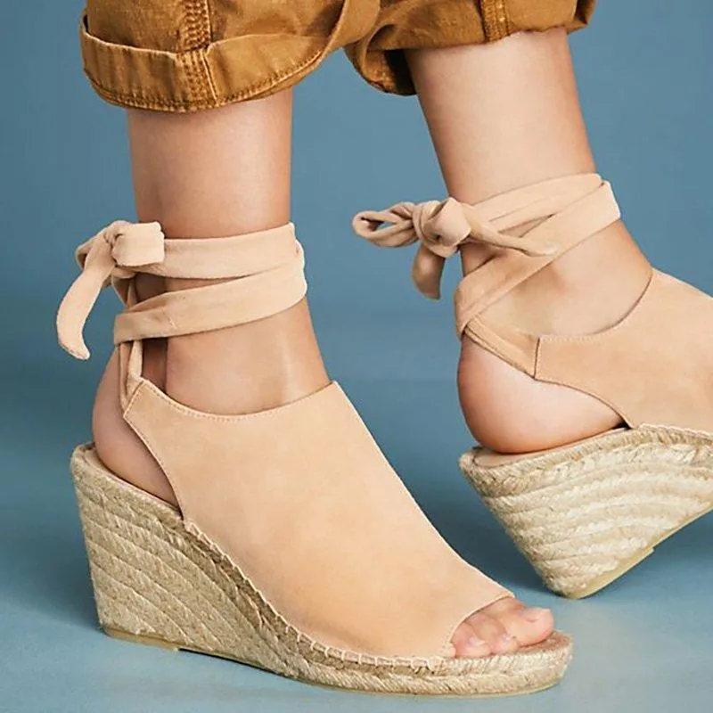 Fashion Summer Wedges Women Sandals Open Toe Ankle Strap Ladies Platform Wedges Sandals High Heels Shoes Size 35-43
Fashion Summer Wedges Women Sandals Open Toe Ankle Strap Ladies Platform Wedges Sandals High Heels Shoes Size 35-43