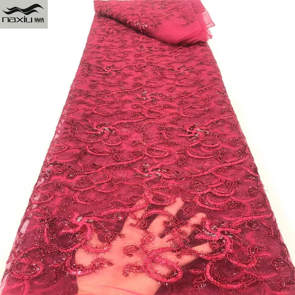 Madison French Net Lace Fabric With Sequins 2021 High Quality Lace Material African Lace Fabric For Wedding Sewing
Madison French Net Lace Fabric With Sequins 2021 High Quality Lace Material African Lace Fabric For Wedding Sewing