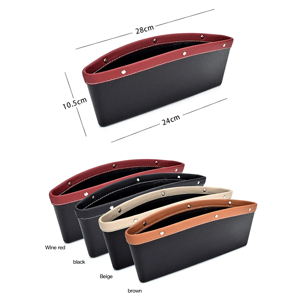 PU Leather Car Slit Box Organizer Car Seat Crevice Gap Storage Bag Organizer Pocket Slot Storage Cup Holder Car Accessories
PU Leather Car Slit Box Organizer Car Seat Crevice Gap Storage Bag Organizer Pocket Slot Storage Cup Holder Car Accessories