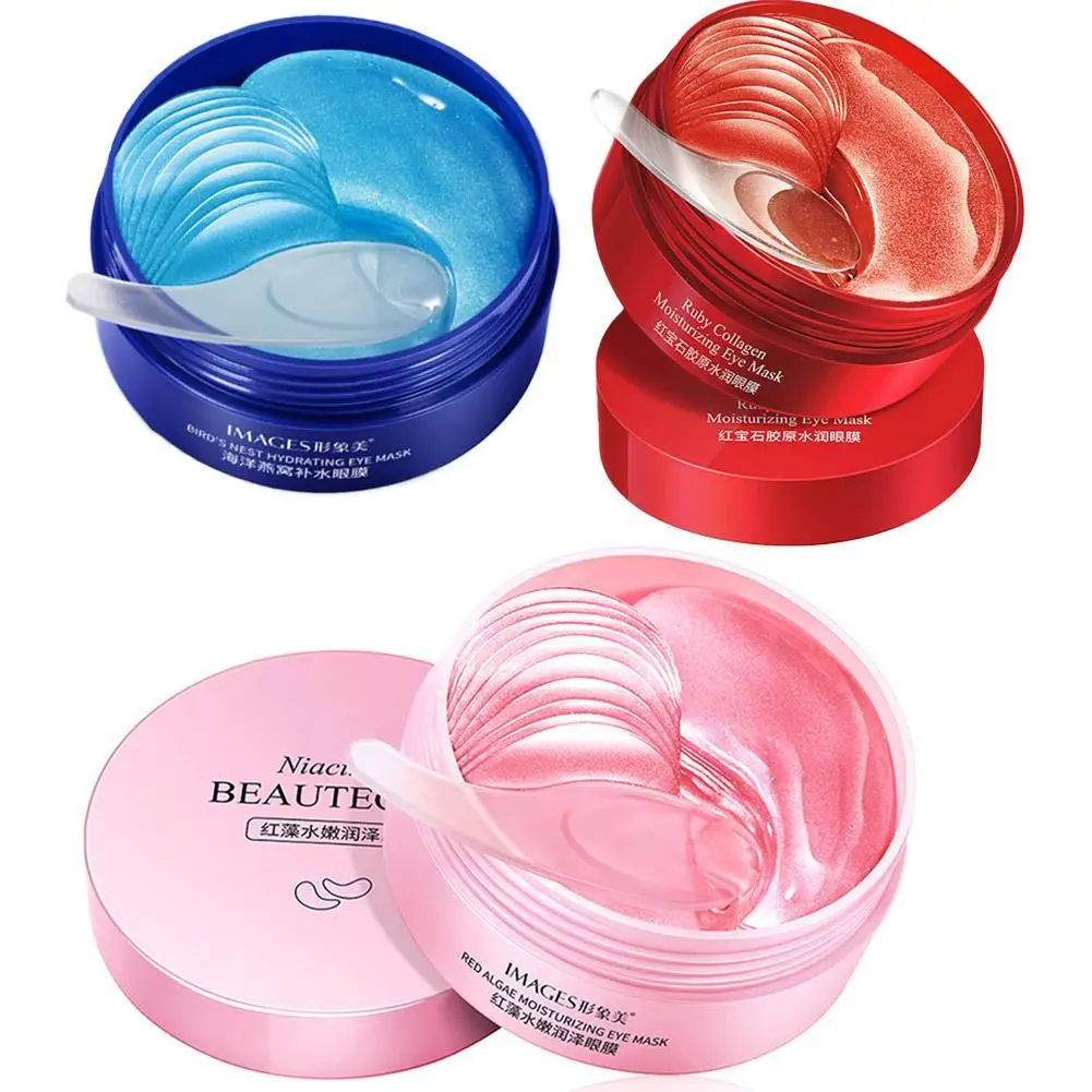 Hydrogel Eye Patches with Hyaluronic Acid and Red Red Algae Moisturizing Eye Mask (60 Pieces) Anti Eye Bags
Hydrogel Eye Patches with Hyaluronic Acid and Red Red Algae Moisturizing Eye Mask (60 Pieces) Anti Eye Bags