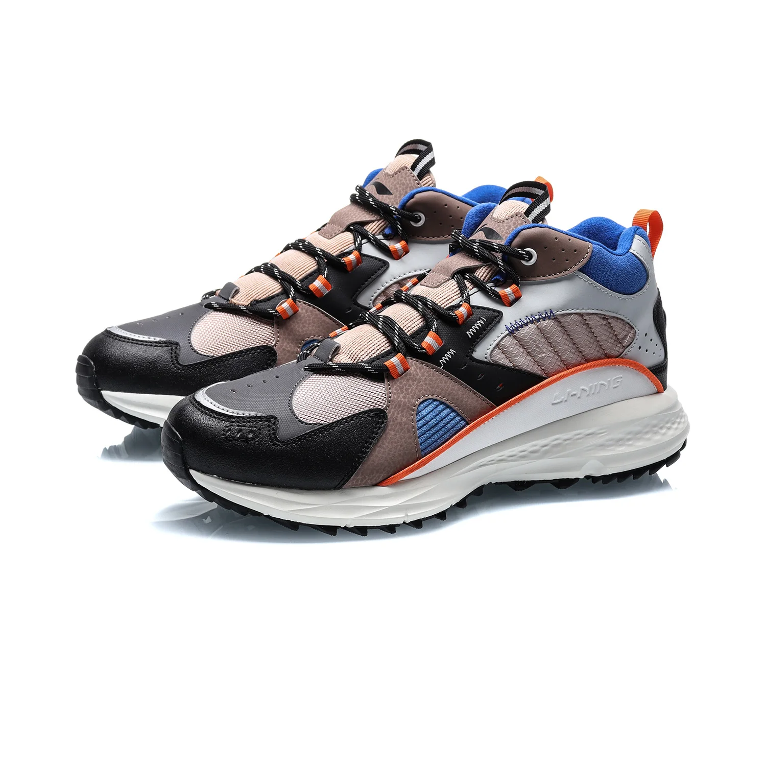 Кроссовки Li-Ning мужские зимние на флисовой подкладке спортивная обувь для фитнеса