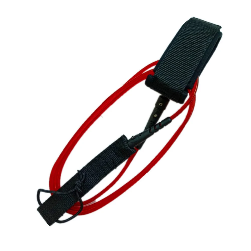 Foot Surfing Loop Closure Double Swivels Anti-lost Water Sports Ankle Strap 6FT 5.5mm TPU Safe Rope Surfboard Leash Universal
Foot Surfing Loop Closure Double Swivels Anti-lost Water Sports Ankle Strap 6FT 5.5mm TPU Safe Rope Surfboard Leash Universal