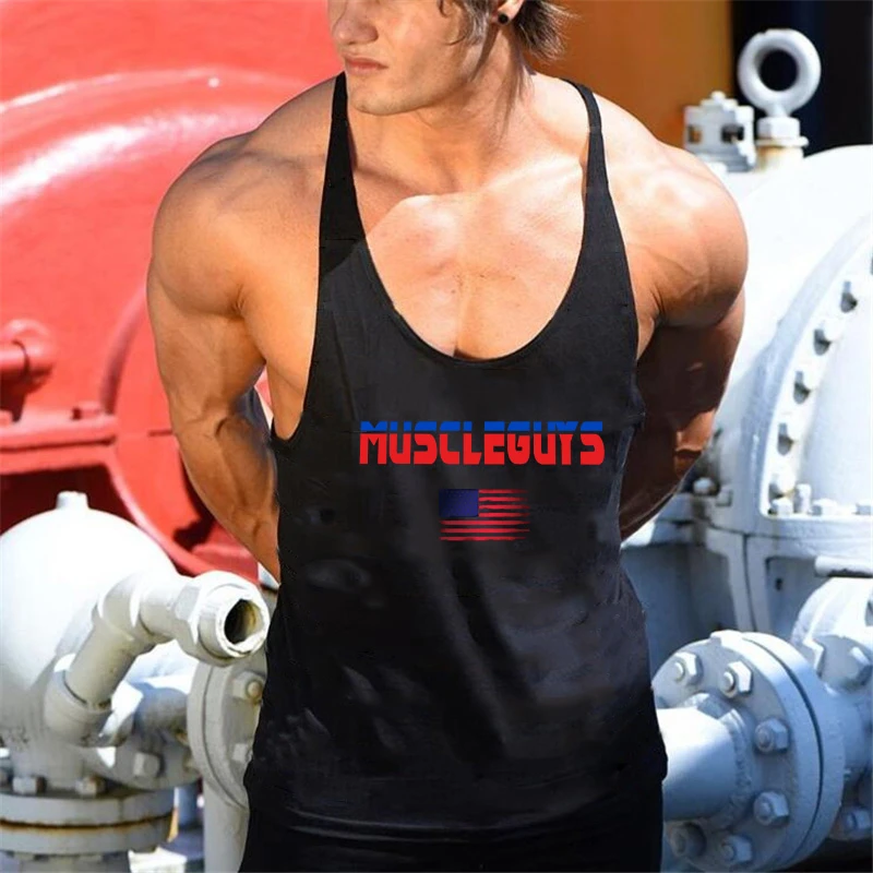 Professional Bodybuilding Clothing Cotton Gym Tank Tops Men Sleeveless Tanktop For Mens workout Undershirt Fitness Stringer Vest
Professional Bodybuilding Clothing Cotton Gym Tank Tops Men Sleeveless Tanktop For Mens workout Undershirt Fitness Stringer Vest