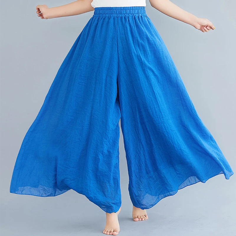 Casual cotton linen wide leg beach pants bohemian loose pants female vintage high waist Solid color straight trousers women
Casual cotton linen wide leg beach pants bohemian loose pants female vintage high waist Solid color straight trousers women