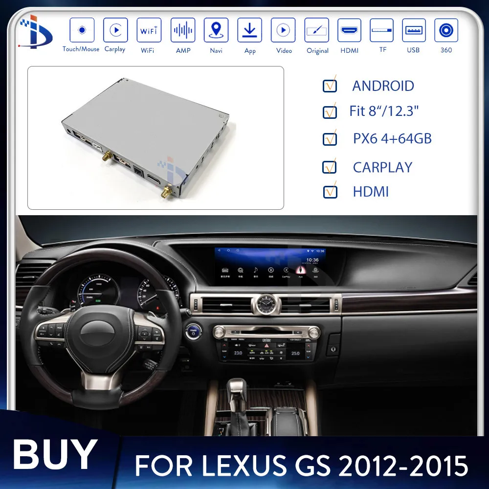Система Android автомобильный Радио плеер видео интерфейс для Lexus GS 2012 2013 2014 2015 GPS навигация автомобильный стерео интерфейс
Система Android автомобильный Радио плеер видео интерфейс для Lexus GS 2012 2013 2014 2015 GPS навигация автомобильный стерео интерфейс