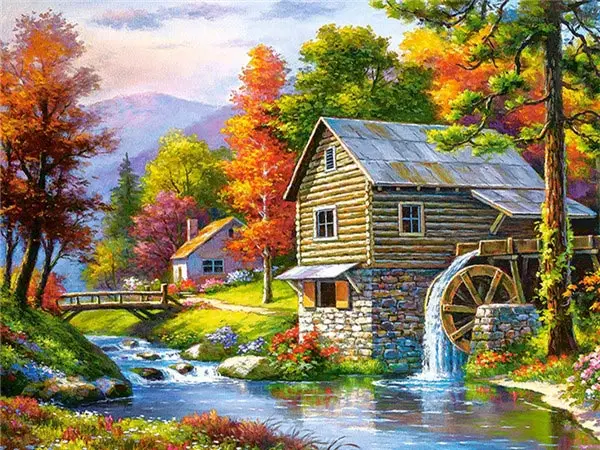 Diamond Embroidery Landscape Handmade 5d Full Square/Round Diamond Painting Village Needlework Mosaic Cross Stitch Home Decor
Diamond Embroidery Landscape Handmade 5d Full Square/Round Diamond Painting Village Needlework Mosaic Cross Stitch Home Decor