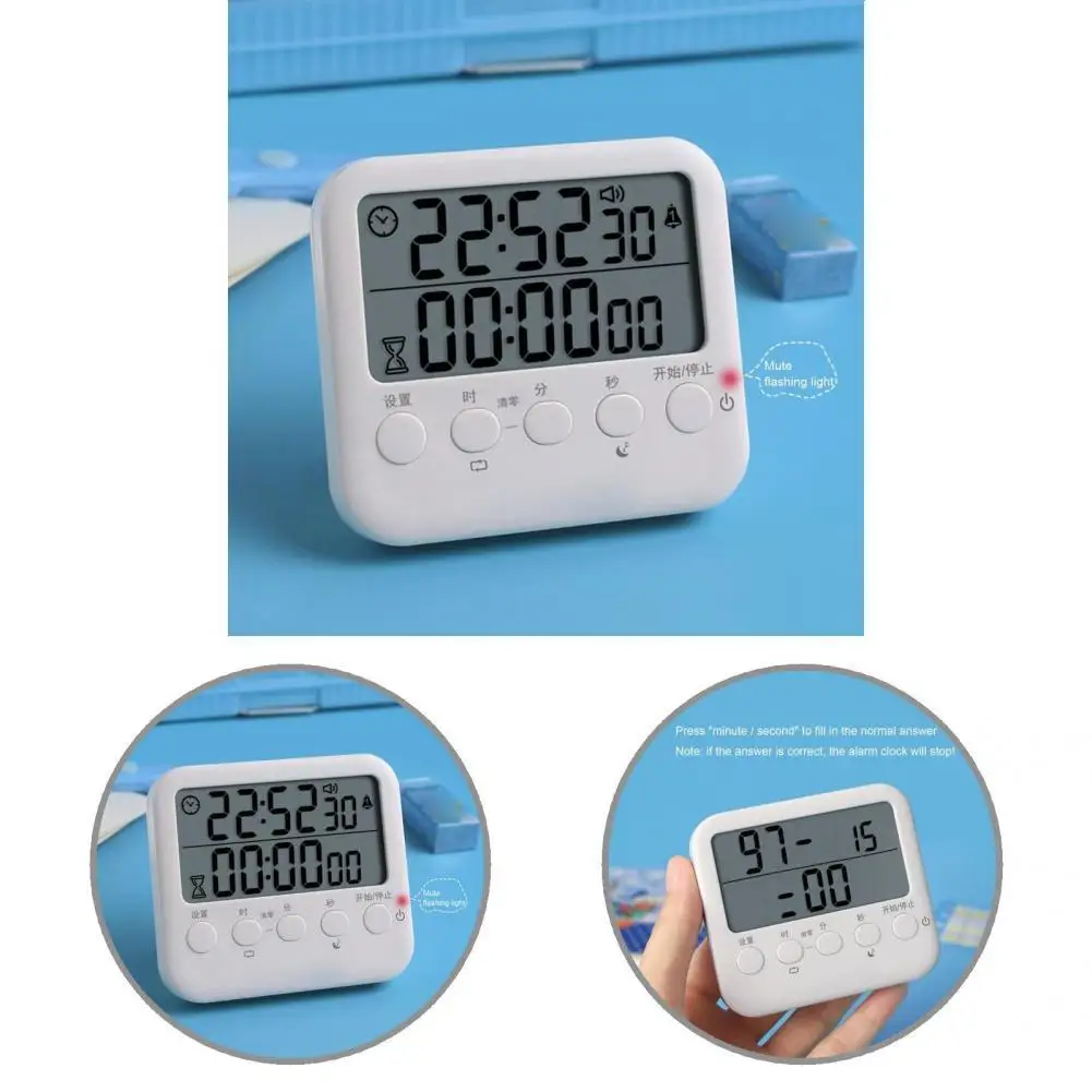 Портативный полезный двойной таймер, Электрический таймер, пластиковый магнит для дома
Портативный полезный двойной таймер, Электрический таймер, пластиковый магнит для дома