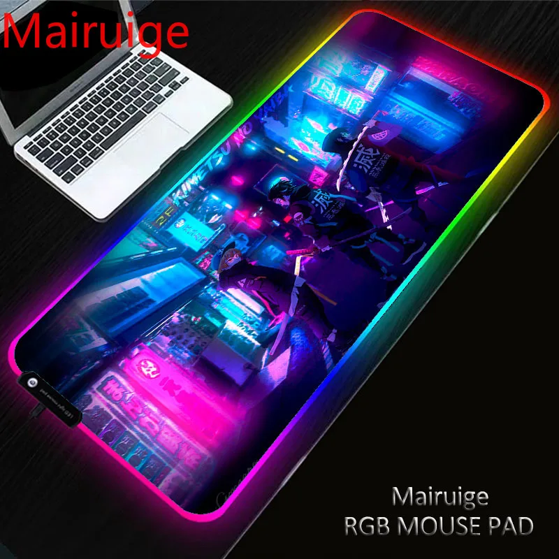 40*90cm Anime Kimetsu Glowing Large RGB Non-slip LED Gaming Mouse Pad Accessories Laptop PC XXL Keyboard Desk Mat for Office
40*90cm Anime Kimetsu Glowing Large RGB Non-slip LED Gaming Mouse Pad Accessories Laptop PC XXL Keyboard Desk Mat for Office