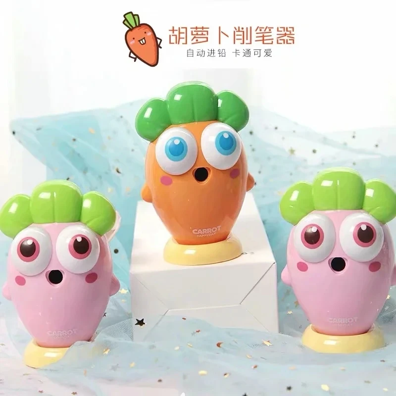Kawaii Carrot Pencil Sharpener Pencil Sharpener Multifunctional School Supplies Stationery Supplies Student Award Children Gift
Kawaii Carrot Pencil Sharpener Pencil Sharpener Multifunctional School Supplies Stationery Supplies Student Award Children Gift