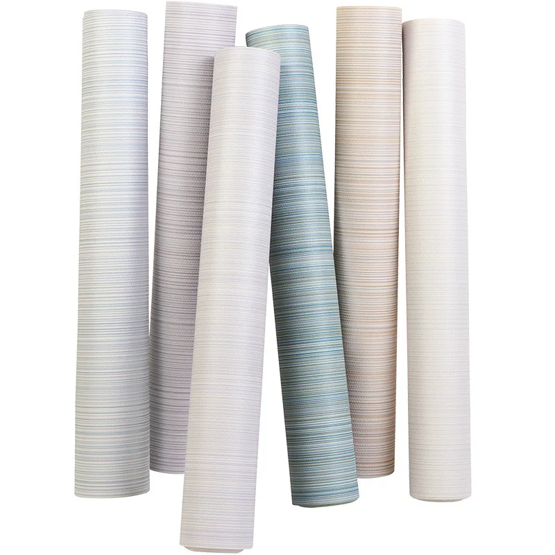 Nordic style modern simple plain color striped wallpaper vertical bedroom living room extension wallpaper morandi colo 
Nordic style modern simple plain color striped wallpaper vertical bedroom living room extension wallpaper morandi colo