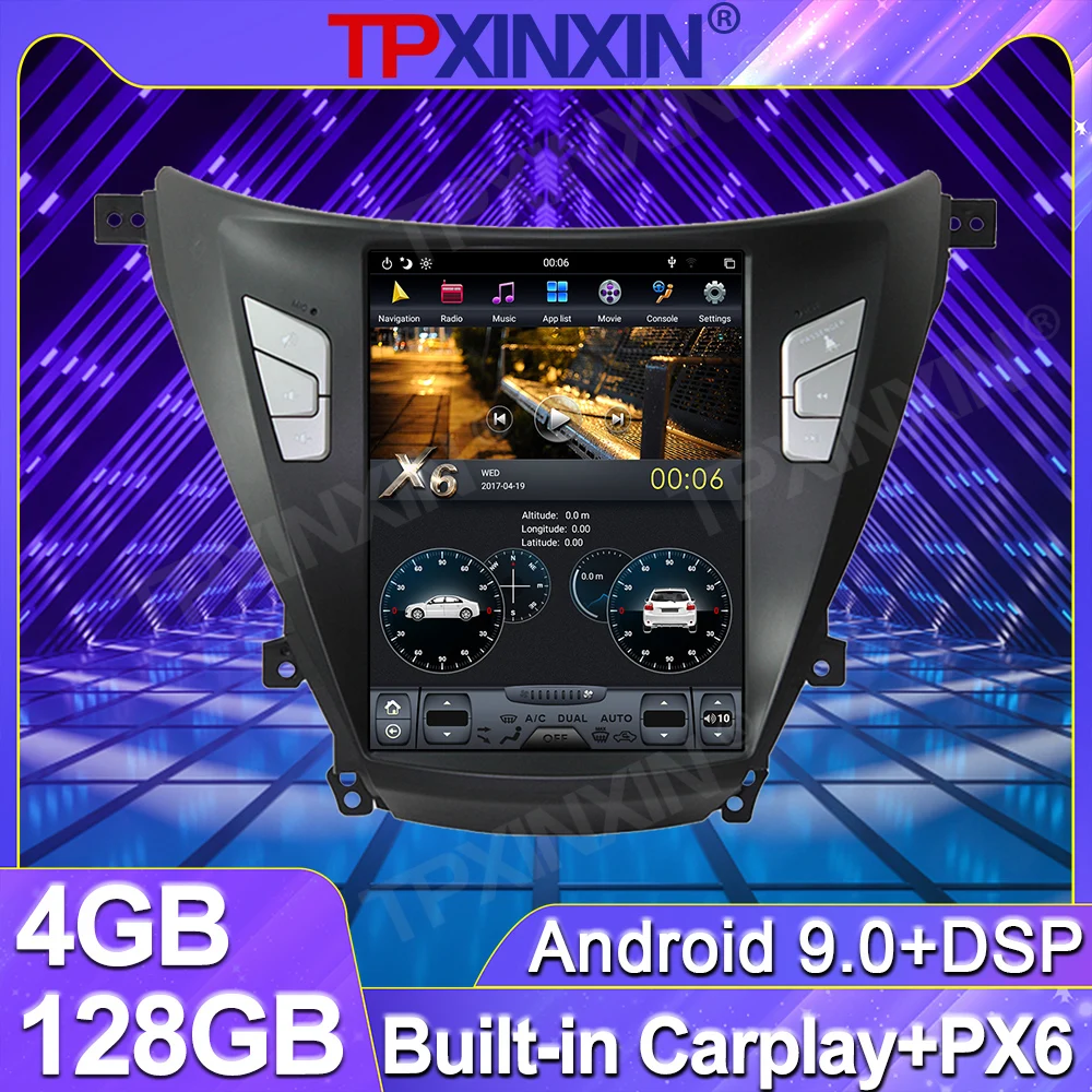 4+128G For Hyundai Elantra 5 2010 - 2016 Android PX6 Tesla Big Screen Car Stereo Radio Multimedia Player GPS Navi Tape Recorder
4+128G For Hyundai Elantra 5 2010 - 2016 Android PX6 Tesla Big Screen Car Stereo Radio Multimedia Player GPS Navi Tape Recorder