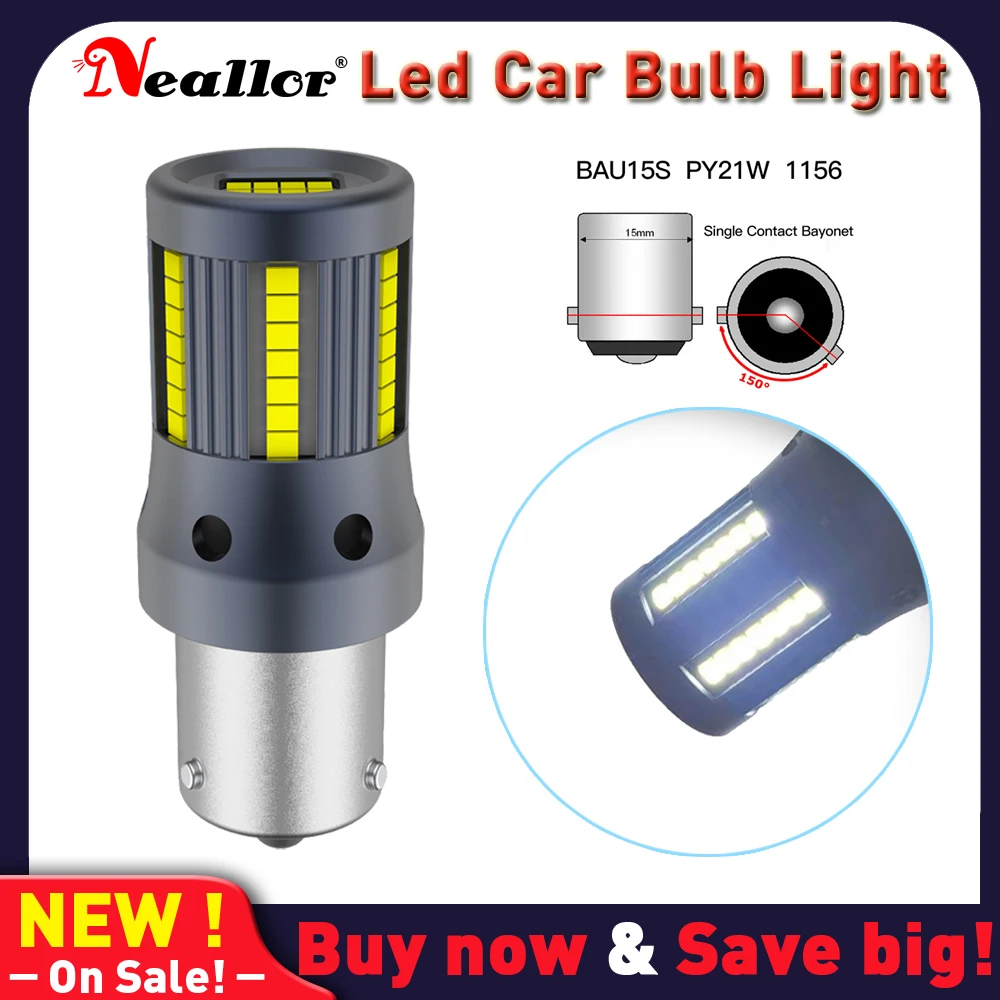 2Pcs W21W PY21W BA15S P21W 1156 LED Bulb Reverse Parking Light DRL BAU15S T20 7440 Brake Stop Turn Signal Lamp Amber White 6000K
2Pcs W21W PY21W BA15S P21W 1156 LED Bulb Reverse Parking Light DRL BAU15S T20 7440 Brake Stop Turn Signal Lamp Amber White 6000K