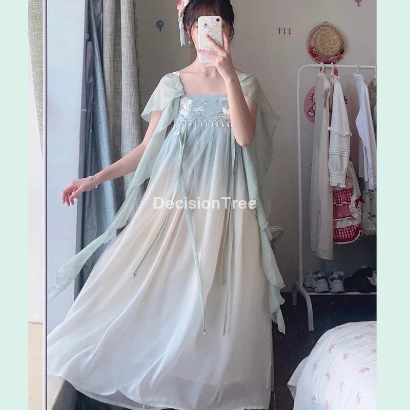 2022 traditional chinese dress women party hanfu cheongsam dance costumes princess cosplay stage dress ancient folk tang suit 
2022 traditional chinese dress women party hanfu cheongsam dance costumes princess cosplay stage dress ancient folk tang suit