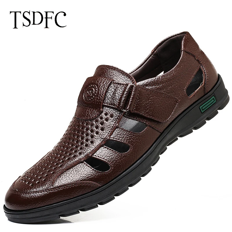 Genuine Leather Men Beach Sandals 2021 Summer Gladiator Men's Sandals Outdoor Roman Men Flip Flops Casual Shoes Breathable Flats
Genuine Leather Men Beach Sandals 2021 Summer Gladiator Men's Sandals Outdoor Roman Men Flip Flops Casual Shoes Breathable Flats