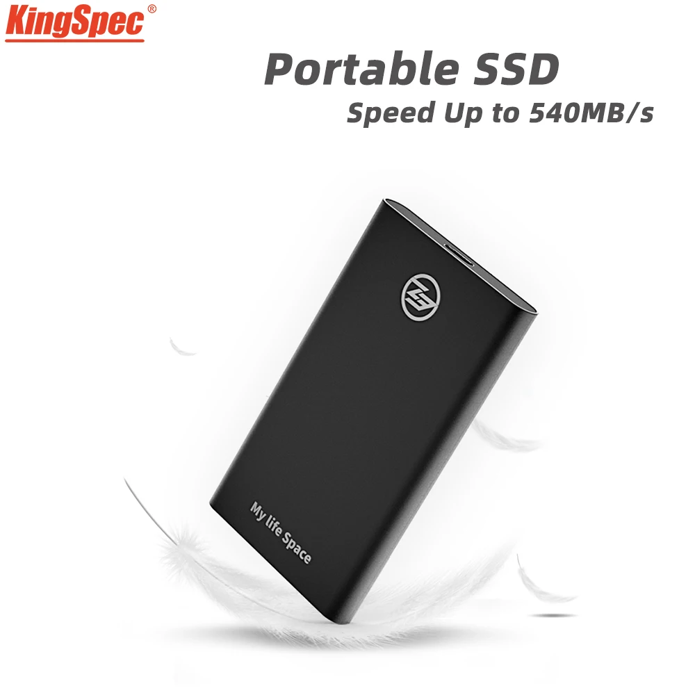 

Ssd-накопитель Kingspec внешний Портативный SSD 1 ТБ 480 ГБ 240 120 жесткий диск USB 3,1 Тип C Внешние накопители для портативных ПК