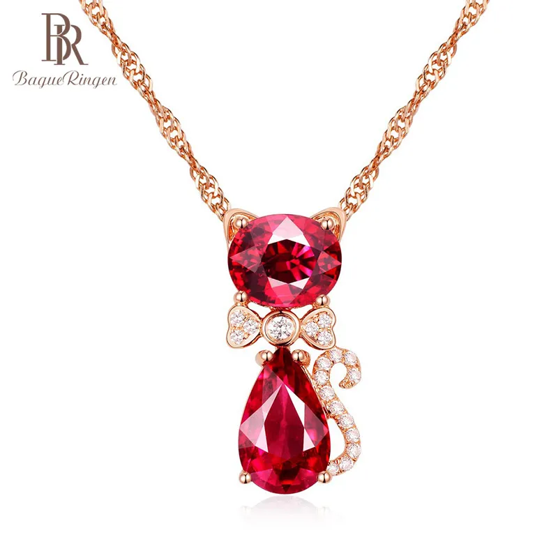 Bague Ringen Fashion 100% 925 Sterling Silver Necklaces With Ruby Pendant Female Silver Fine Jewelry Wholesale Party Gifts
Bague Ringen Fashion 100% 925 Sterling Silver Necklaces With Ruby Pendant Female Silver Fine Jewelry Wholesale Party Gifts
