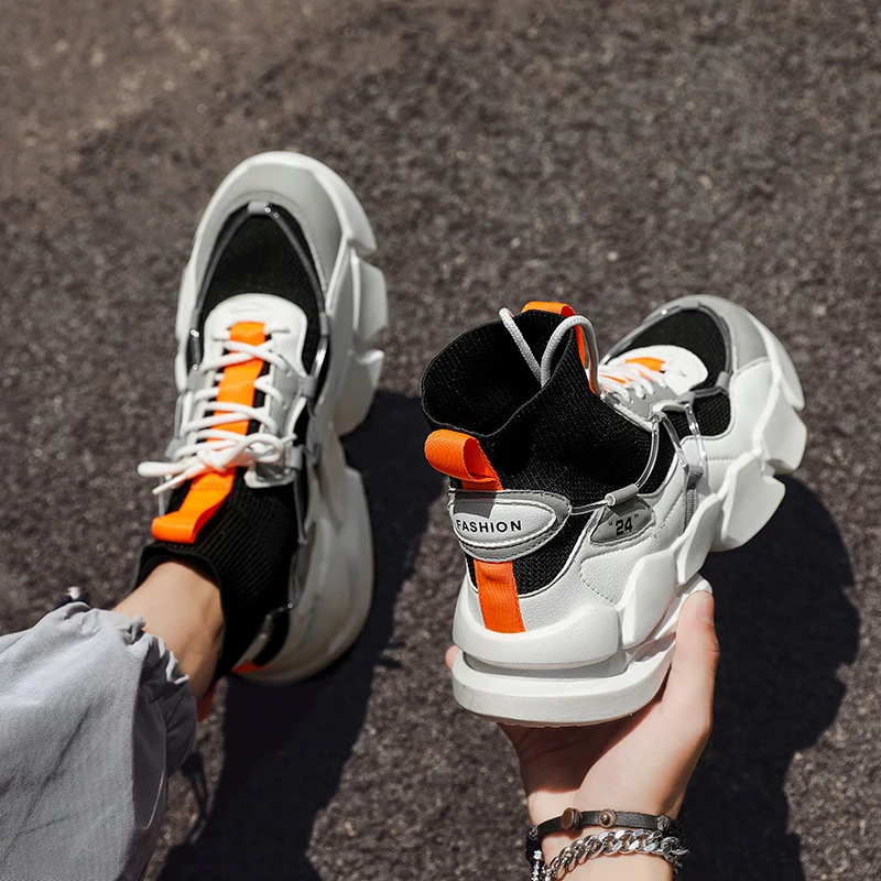New Trendy Men Chunky Sneakers Breathable Casual Shoes Outdoor No-slip Wear-resistant Sports Shoes Tenis Masculino Scarpe Uomo
New Trendy Men Chunky Sneakers Breathable Casual Shoes Outdoor No-slip Wear-resistant Sports Shoes Tenis Masculino Scarpe Uomo
