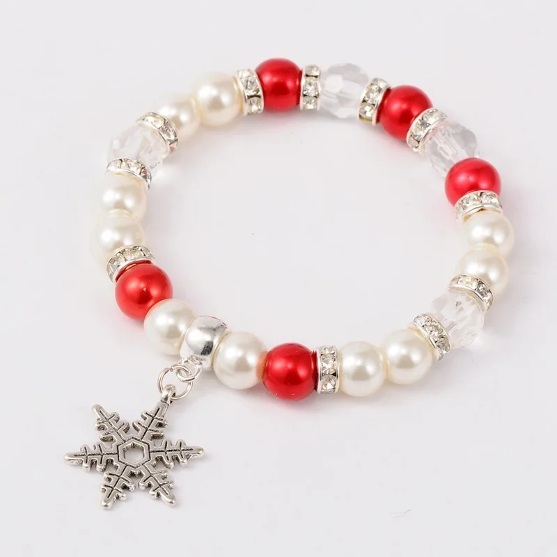 30pcs/lot Trendy Glass Pearl Stretch Charm Bracelets for Christmas Women Gifts 50mm inner diameter,beads: 8mm F60 
30pcs/lot Trendy Glass Pearl Stretch Charm Bracelets for Christmas Women Gifts 50mm inner diameter,beads: 8mm F60