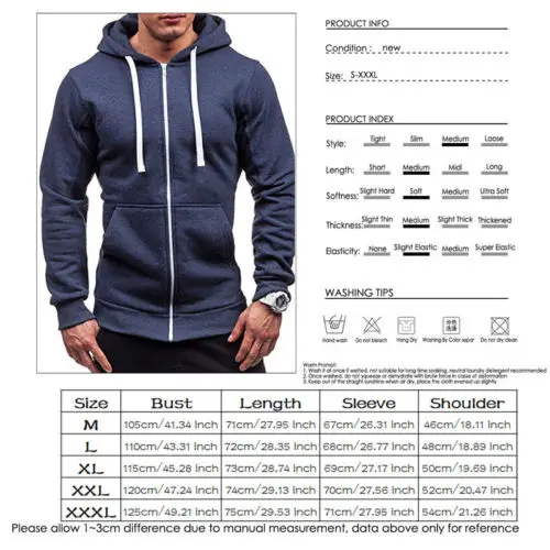 New Fashion Streetwear Men's Winter Hoodies Slim Fit Hooded Sweatshirt Outwear Warm Coat Plus Size M-3XL
New Fashion Streetwear Men's Winter Hoodies Slim Fit Hooded Sweatshirt Outwear Warm Coat Plus Size M-3XL