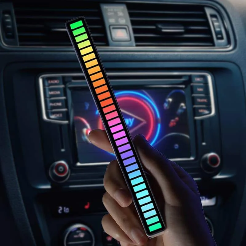 32 светодиода, звуковая реактивная светильник вая панель RGB, Звуковое управление, ритмичный дисплей, освесветильник для автомобиля, диджея, с...
32 светодиода, звуковая реактивная светильник вая панель RGB, Звуковое управление, ритмичный дисплей, освесветильник для автомобиля, диджея, с...