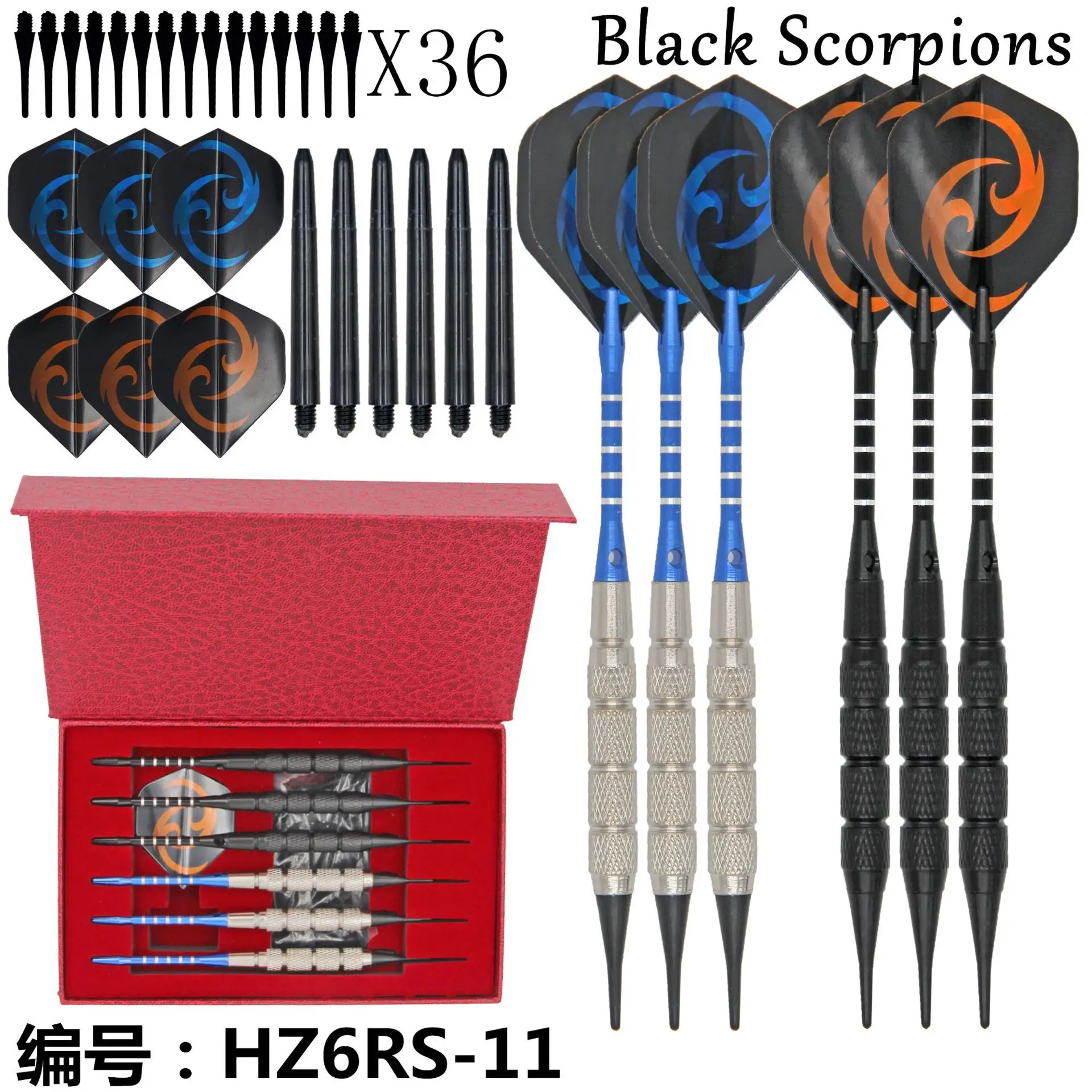 6 Pcs Soft Tip Soft Darts Electronic Target in Set Fit Children and Adults for Indoor Games 
6 Pcs Soft Tip Soft Darts Electronic Target in Set Fit Children and Adults for Indoor Games