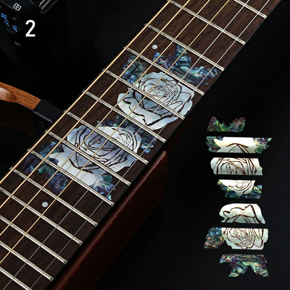 1pcs Fretboard Sticker Guitar Bass Ultra Thin Stickers For Guitarra Beautiful Music Instrument Decorations Electric Guitar Parts
1pcs Fretboard Sticker Guitar Bass Ultra Thin Stickers For Guitarra Beautiful Music Instrument Decorations Electric Guitar Parts