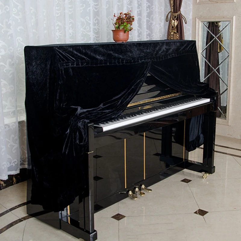 Flannel Dust Cover, Fabric Piano Cover, Simple Piano Cover, Full Piano Cover Without Stool Cover 
Flannel Dust Cover, Fabric Piano Cover, Simple Piano Cover, Full Piano Cover Without Stool Cover
