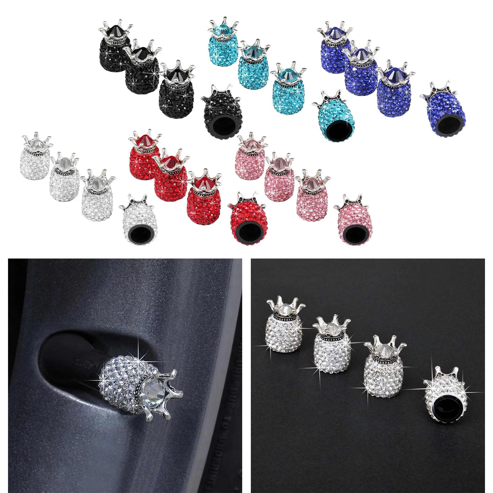 4x Tire Valve Stem Caps Dust Proof Covers Universal for Car SUV Bike Bicycle Car Tire Caps Tire Valve Cap Dustproo
4x Tire Valve Stem Caps Dust Proof Covers Universal for Car SUV Bike Bicycle Car Tire Caps Tire Valve Cap Dustproo