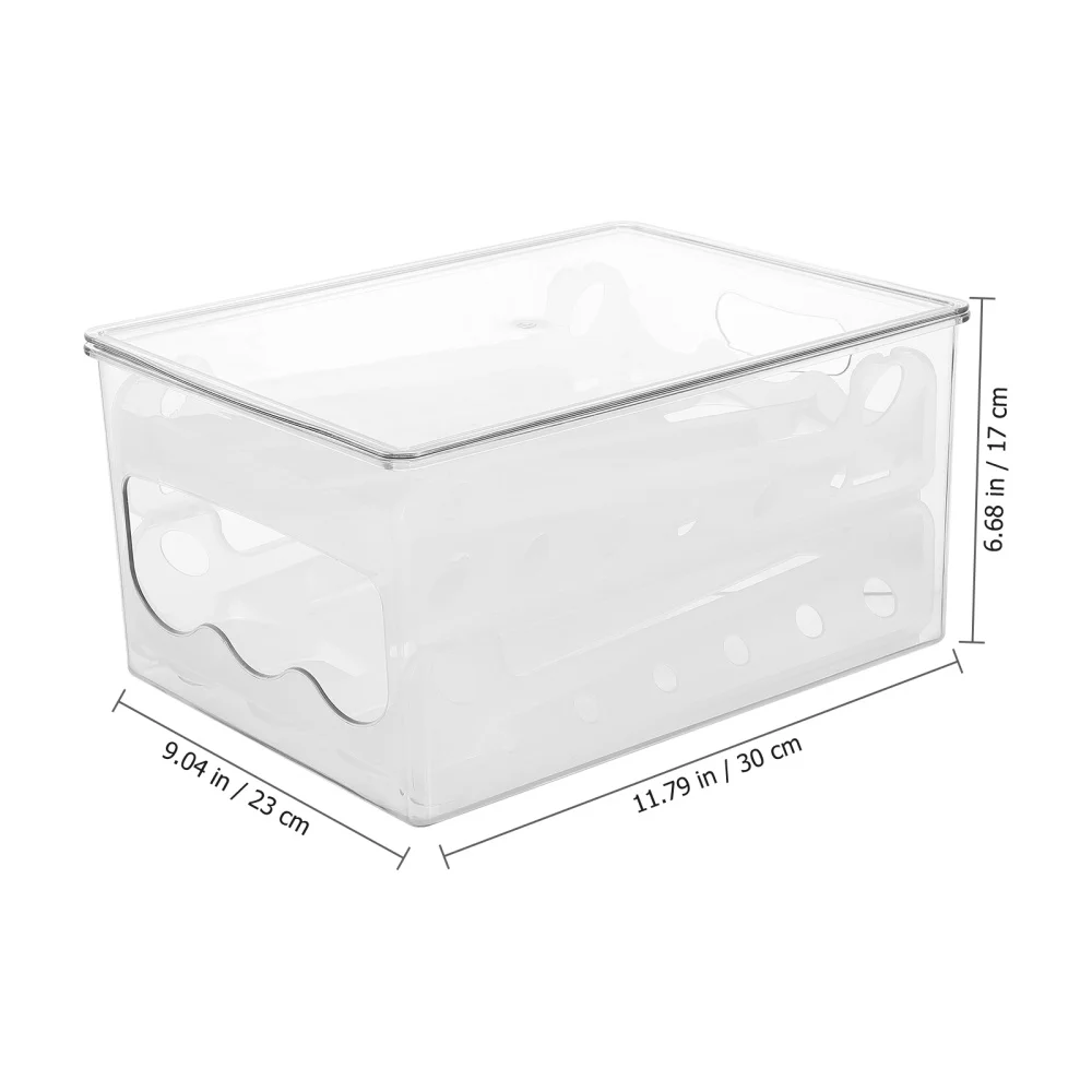 Refrigerator Double Layer Slide Type Transparent Egg Food Preservation Box
Refrigerator Double Layer Slide Type Transparent Egg Food Preservation Box