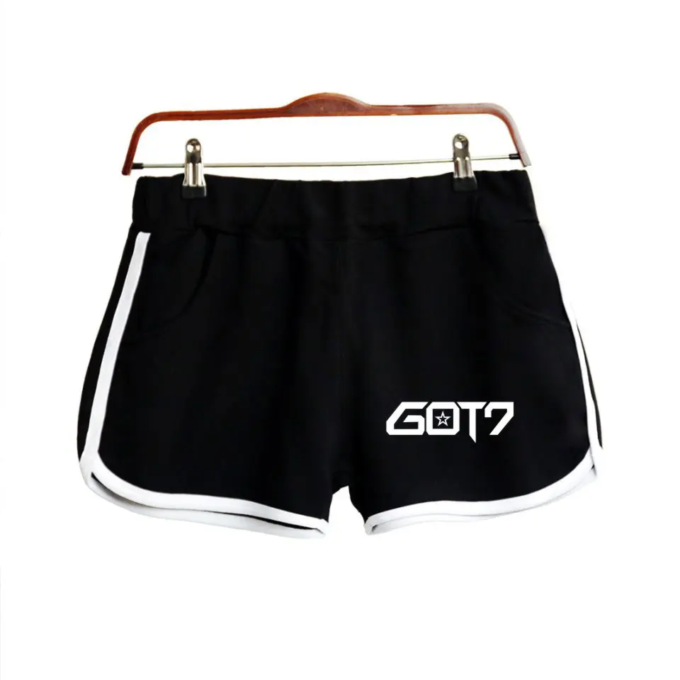 GOT7 printed summer shorts women street fashion all-match elastic waist short Feminino loose casual shorts women
GOT7 printed summer shorts women street fashion all-match elastic waist short Feminino loose casual shorts women