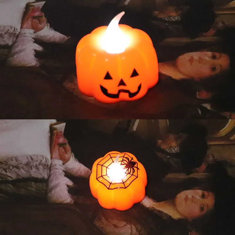 Halloween Pumpkin Candle Lights LED Light-Emitting Electronic Halloween Party Decorations Scene Decoration Props Ornaments
Halloween Pumpkin Candle Lights LED Light-Emitting Electronic Halloween Party Decorations Scene Decoration Props Ornaments