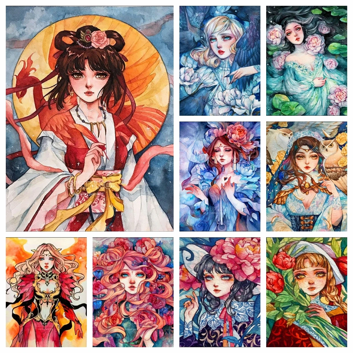 5D DIY Diamond Painting Cartoon Comics Girl Angel Princess Art Cross Stitch Embroidery Picture Rhinestone Handicraft Home Decor
5D DIY Diamond Painting Cartoon Comics Girl Angel Princess Art Cross Stitch Embroidery Picture Rhinestone Handicraft Home Decor