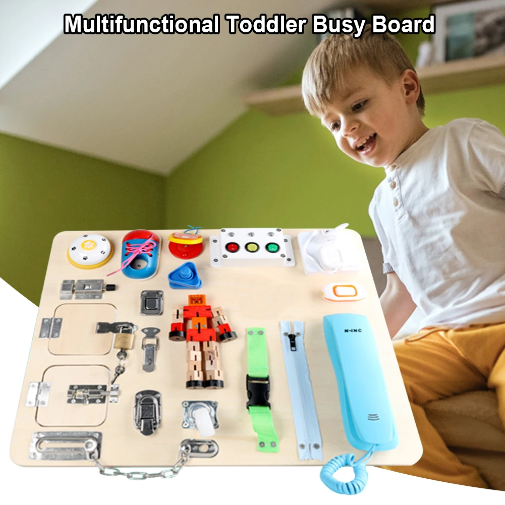 Montessori Learning Board Multifunctional Educational Baby Fine Motor Skills Practice Toy Montessori Educational Wooden Toys
Montessori Learning Board Multifunctional Educational Baby Fine Motor Skills Practice Toy Montessori Educational Wooden Toys