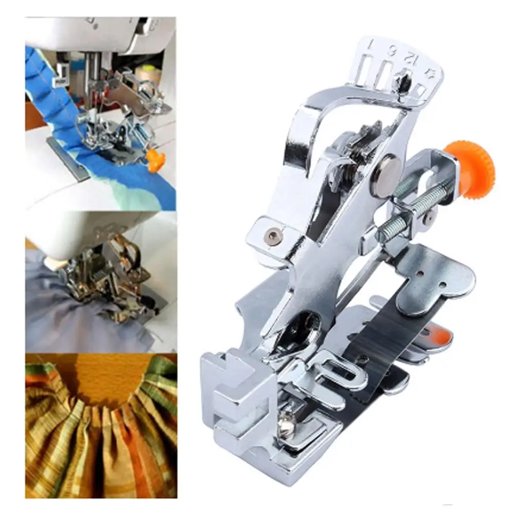 New Household Multifunction Sewing Machine Ruffler Presser Foot Low Shank Pleated Attachment Presser Foot Sewing Machine
New Household Multifunction Sewing Machine Ruffler Presser Foot Low Shank Pleated Attachment Presser Foot Sewing Machine