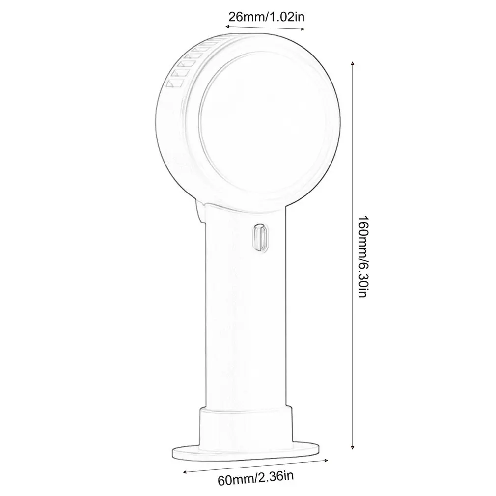 Handheld Mini Fan USB Desk Fan Personal Portable Leafless Table Fan USB Rechargeable Cooling Fan For Travel Office Household
Handheld Mini Fan USB Desk Fan Personal Portable Leafless Table Fan USB Rechargeable Cooling Fan For Travel Office Household