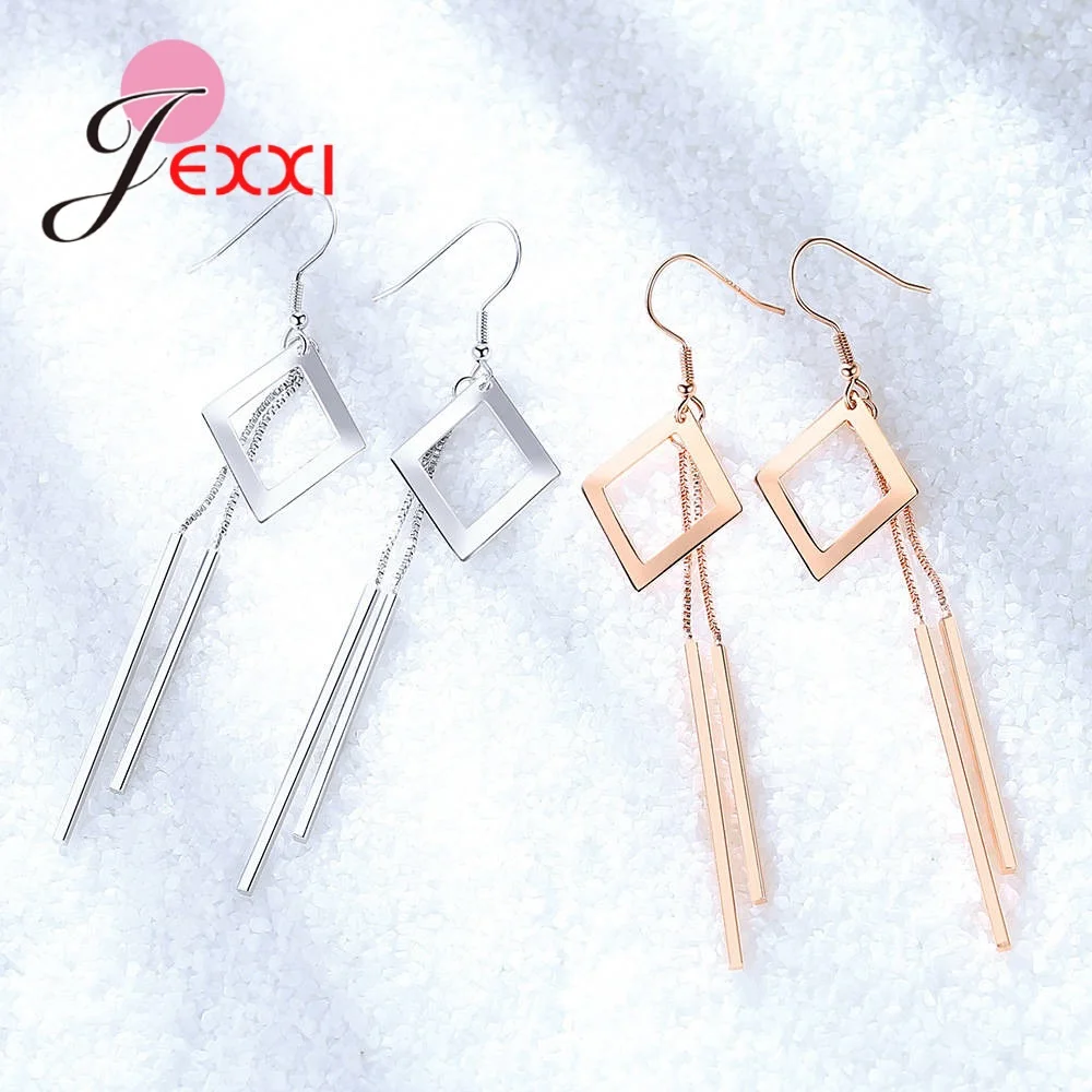 5 Design Stars Dangler 925 Silver Fine Jewelry Long Tassel Ladies Female Simple Metal Ear Brincos High End Thread/Hook Earrings
5 Design Stars Dangler 925 Silver Fine Jewelry Long Tassel Ladies Female Simple Metal Ear Brincos High End Thread/Hook Earrings