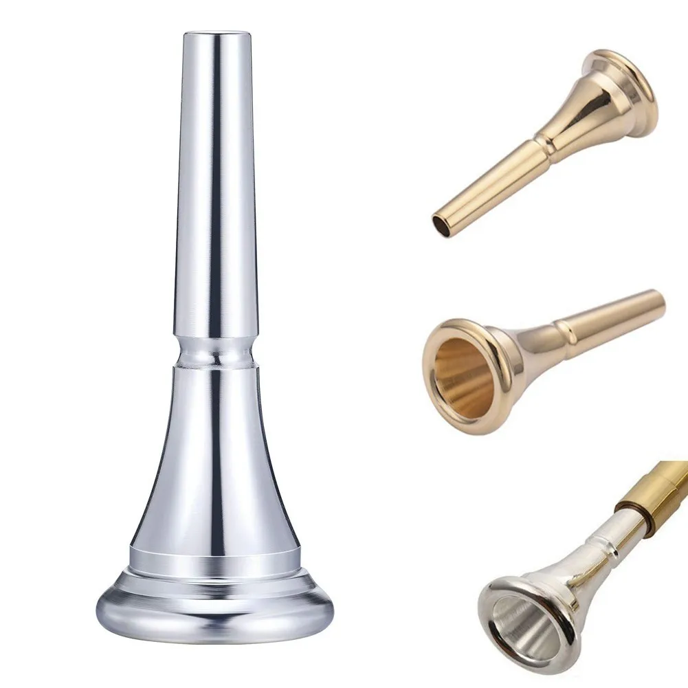 French Horn Mouthpiece Brass Musical Instruments Copper Alloy Accessories Trumpet Mouthpiece Silver-plated Not Rust For Beginner
French Horn Mouthpiece Brass Musical Instruments Copper Alloy Accessories Trumpet Mouthpiece Silver-plated Not Rust For Beginner