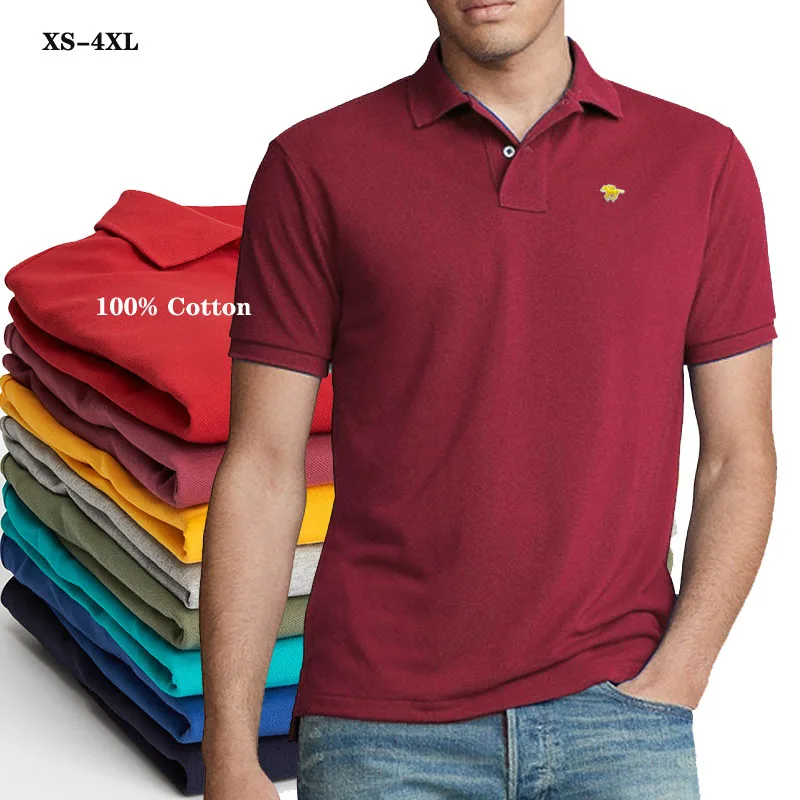 100% Cotton Top quality Summer Classic Brand Mens polos shirts Short sleeve Casual polos homme Fashion mens clothing tops XS-4XL
100% Cotton Top quality Summer Classic Brand Mens polos shirts Short sleeve Casual polos homme Fashion mens clothing tops XS-4XL